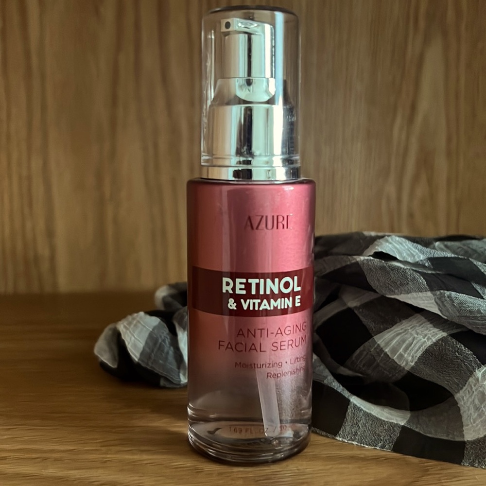 Retinol anti aging facial serum